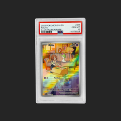 2023 Pokemon Scarlet & Violet Ralts 211/198 Illustration Rare PSA 10 Gem Mint - Image 1