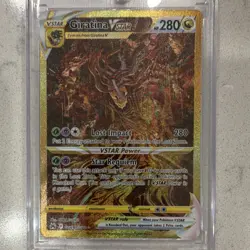 Pokemon TCG Giratina VSTAR GG69/GG70 Crown Zenith Full Art Secret Rare Holo - Image 1