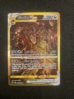 Pokemon TCG Giratina Gold VSTAR Holo Rare Card GG69/GG70 Crown Zenith SWSH - Image 1