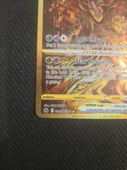 Pokemon TCG Giratina Gold VSTAR Holo Rare Card GG69/GG70 Crown Zenith SWSH - Image 5