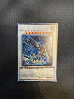 Yugioh! LP Ally of Justice Decisive Armor HA03 EN060 Secret Rare - 1st Edition - Image 1