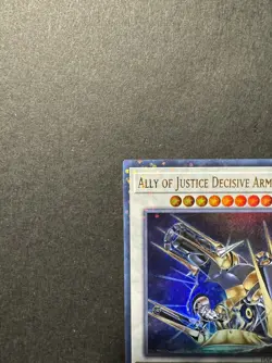 Yu-Gi-Oh! Ally of Justice Decisive Armor NM HAC1-EN092 - Image 2