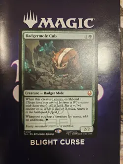 Badgermole Cub - Near Mint MTG Avatar: The Last Airbender - Image 1