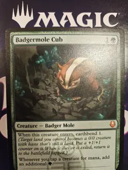 Badgermole Cub - Near Mint MTG Avatar: The Last Airbender - Image 5