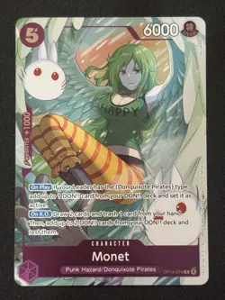 Monet (Dash Pack) OP14-074 The Azure Sea's Seven Foil - Image 1