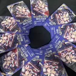 Lot of 10 The Azure Seas Seven One Piece TCG Sleeved Booster Packs OP-14 - Image 1