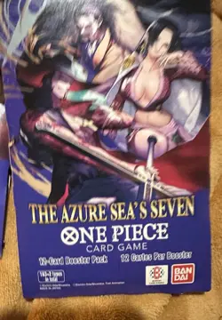 (10) One Piece TCG: The Azure Sea's Seven Sleeved Booster OP-14 English. - Image 3