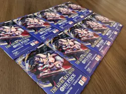 x10 One Piece OP-14 Sleeved Booster Packs Lot | Official Bandai | Factory Sealed - Image 2