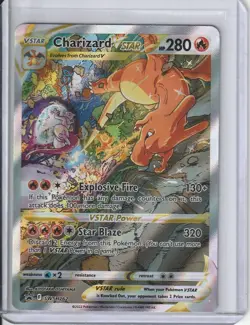 Pokemon TCG SWSH: Sword & Shield Promo Cards #SWSH262 Charizard VSTAR - Image 1