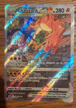 Pokemon TCG Charizard VSTAR SWSH262 UPC Promo Holo Card NM Rare - Image 1