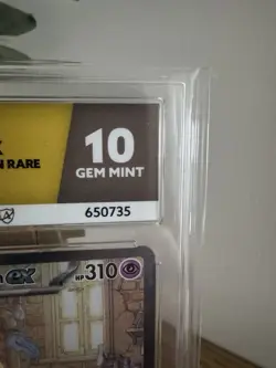 Pokemon TCG English 151 Alakazam EX 201/165 - Graded Ace 10 - Image 3