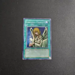 Yu-Gi-Oh Dark Beginning 2 Graceful Charity Rare Unlimited Card DB2-EN095 - Image 1