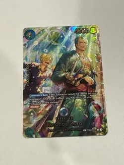 Roronoa Zoro PRB02-006 SP Alternate Art Azure Sea's Seven One Piece Card English - Image 1