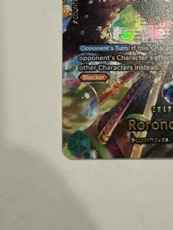 Roronoa Zoro PRB02-006 SP Alternate Art Azure Sea's Seven One Piece Card English - Image 2