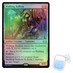 FOIL WALKING BALLISTA Double Masters Magic MTG MINT CARD - Image 1