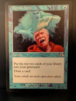 Judgment MENTAL NOTE (Lightly Played, Excellent Condition, Near Mint) - Image 1