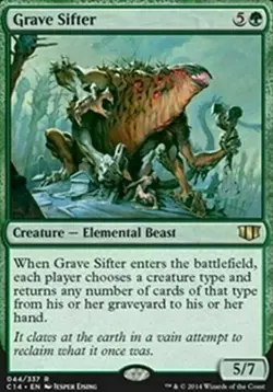 MTG Grave Sifter - Commander 2014 [Excellent] - Image 1