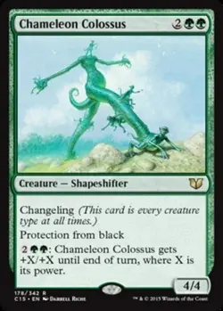MTG Chameleon Colossus - Commander 2015 [Excellent] - Image 1