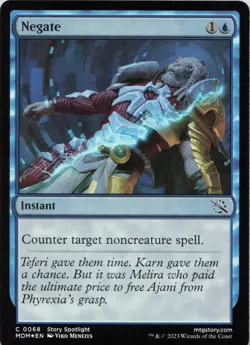 Negate - FOIL - C March of the Machine 68 - MTG - Image 1