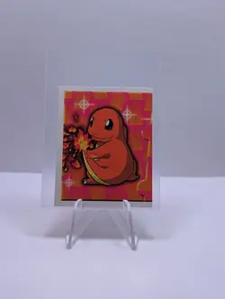 1999 Topps Merlin Nintendo Pokemon Stickers Charmander 178 LP - Image 1