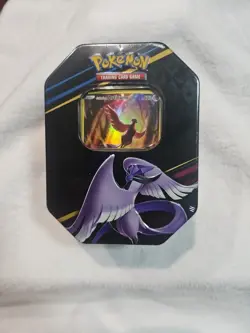 TCG Pokemon Game Galarian Articuno Crown Zenith Tin Pokemon SEALED - Image 1