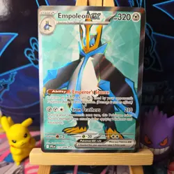 Empoleon EX 114/094 Full Art Ultra Rare Pokemon Card Near Mint English - Image 1