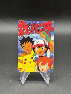 Pikachu Holo Pokemon Vintage Pocket Monsters Vending Prism Sticker 102 - Image 2