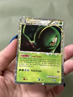 Pokemon Meganium Prime 109/123 HeartGold SoulSilver HGSS EN LP - Image 2