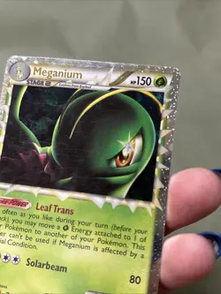 Pokemon Meganium Prime 109/123 HeartGold SoulSilver HGSS EN LP - Image 4