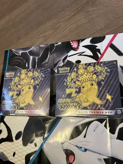 Pokemon TCG Surging Sparks Elite Trainer Box ETB x2 - Image 2