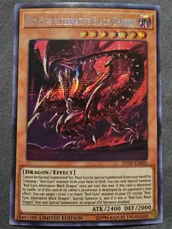 Red-Eyes Alternative Black Dragon PSR TN19-EN005 Limited Edition Yu-Gi-Oh! NM - Image 1