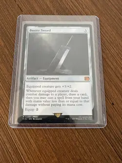 Buster Sword - #255 Regular - Final Fantasy - Mtg - Image 1