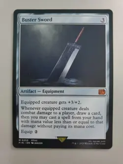 MTG Buster Sword Final Fantasy Regular Mythic - Image 1