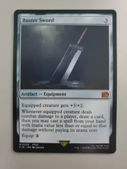 MTG Buster Sword Final Fantasy Regular Mythic - Image 1