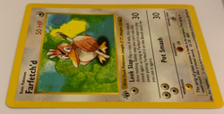 1st Edition Farfetch’d Pokemon card Shadowless Base Set Near Mint or above - Image 5