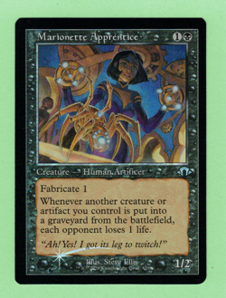 MTG - MARIONETTE APPRENTICE #410 RETRO FRAME 2024 FOIL - Image 1
