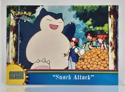 2000 Topps Pokemon TV Animation Series 3 #OR11 Snack Attack Blue Label Snorlax - Image 1