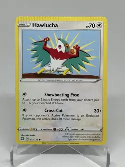 Hawlucha FULL CRIMP ERROR - Pokemon Error Card - Near Mint - Image 1