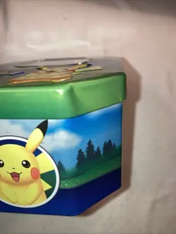 Pokemon Go Dragon Azure Legends TCG Lot of 3 Empty Collector's Tins - Image 4