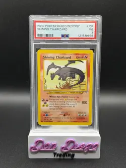 2002 Pokemon Neo Destiny #107 Shining Charizard Holo PSA 3 - Image 1