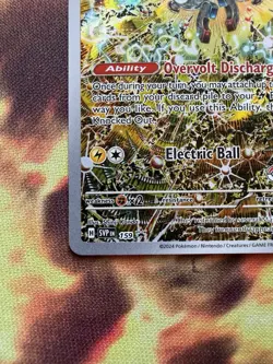 Pokemon TCG Magneton SVP 159 Promo Surging Sparks Pokemon Center Stamped - Image 2
