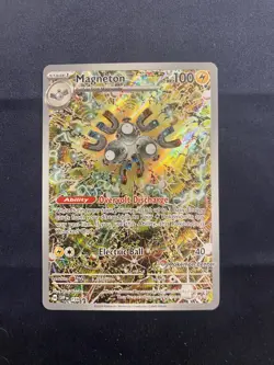 Magneton 159 Pokemon Center Stamp TCG SVP Surging Sparks Black Star Promo - Image 1