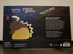 Pokemon TCG Crown Zenith Pikachu VMAX Factory Sealed Special Collection Box - Image 2