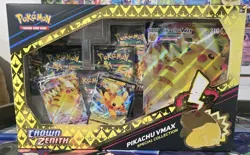 Pokemon TCG: Crown Zenith Pikachu VMAX Special Collection - Image 1