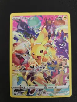 Pokemon TCG Pikachu Secret Rare 160/159 Crown Zenith NM - Image 1