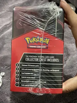 2023 Pokemon TCG Charizard Fall Collector Treasure Chest Tin [Factory Sealed] - Image 3