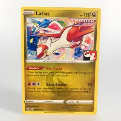 Latias Pokemon Prize Pack Series 2 Promo Stamped Pokemon Card NM/LP - Image 1
