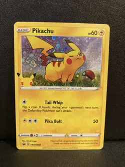 Pokemon Pikachu TCG SWSH039 General Mills 25th Anniversary Holo Promo Card NM - Image 1
