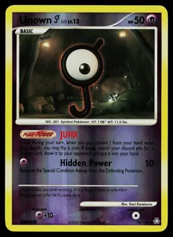 Pokemon Card - Unown (J) Legends Awakened 76/146 Reverse Holo - Image 1