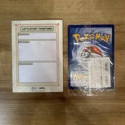 IN HAND Pokemon x Natural History Museum Pikachu Jumbo Promo Card & Leaflet - Image 4